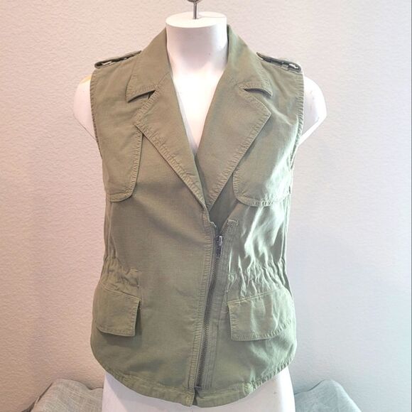 MADEWELL Olive green vest  - Picture 1 of 8